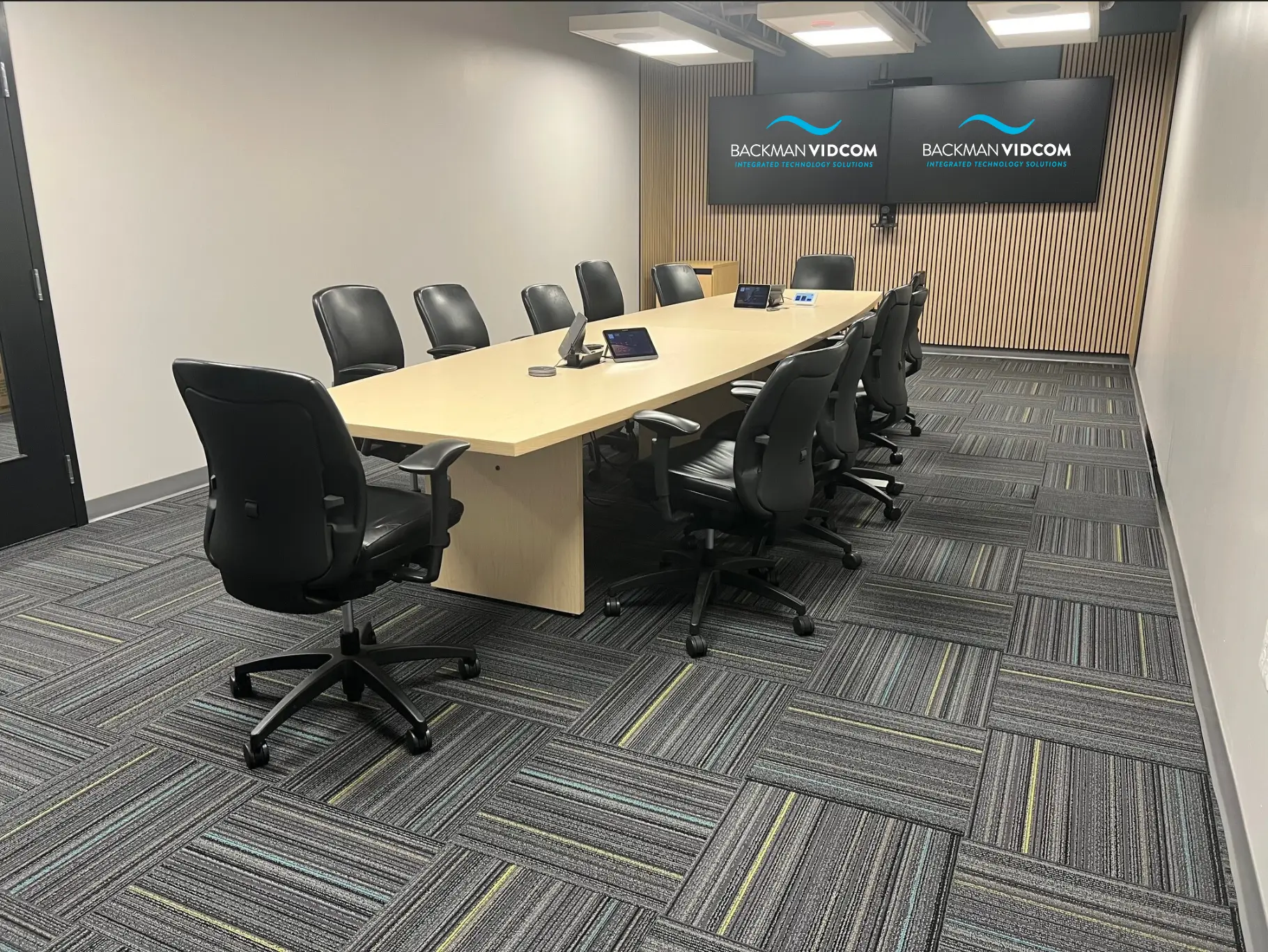 AV integrator Halifax | Backman Videcom Board Room | boardroom av systems