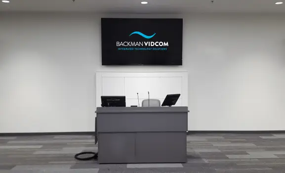 Backman Vidcom designing an AudioVisual system for good sound