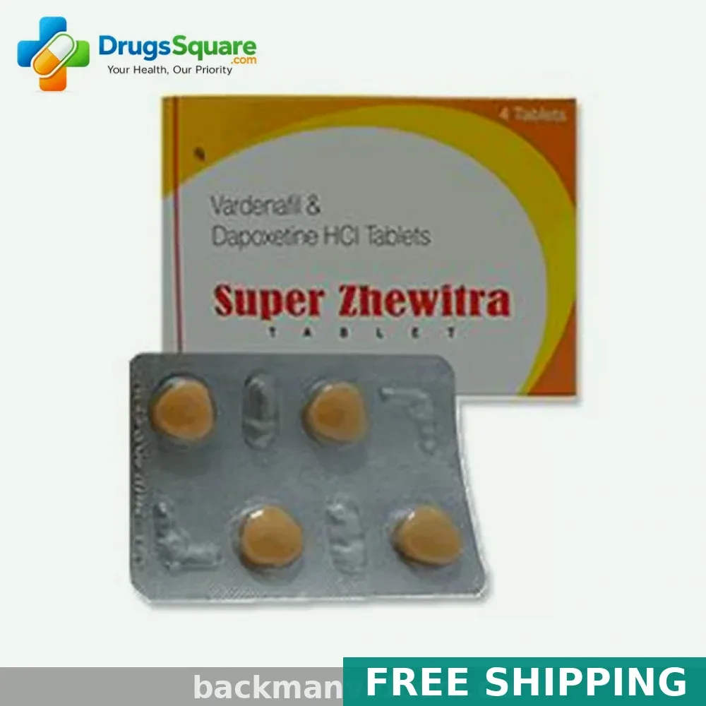 Buy Super Zhewitra 20/60mg Online — Vardenafil From $2.73