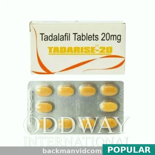 About Tadarise 40mg in USA — Erectile Dysfunction Treatment Overview