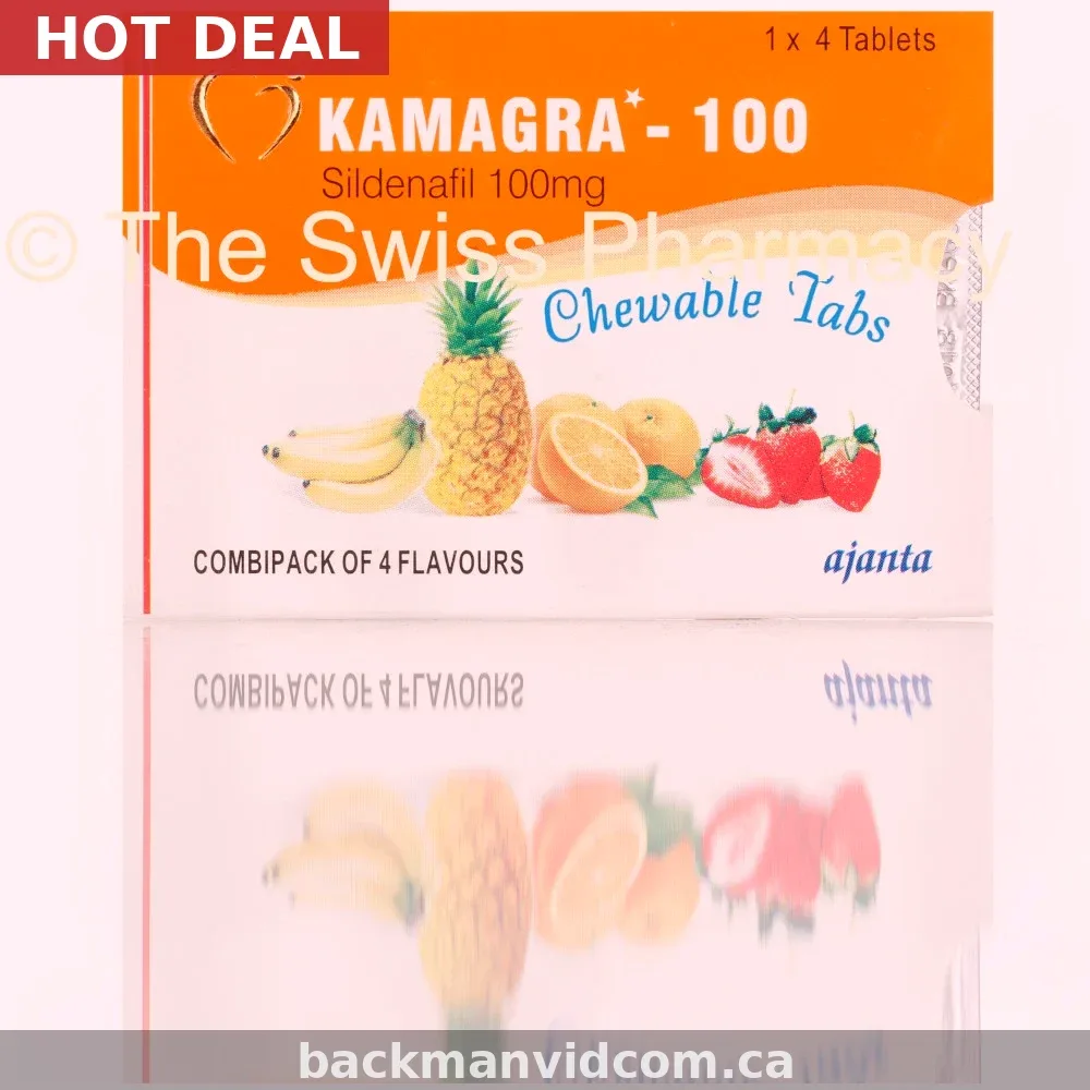 Order Kamagra Chewable (Sildenafil) 100mg | USA Nationwide Delivery From $1.88