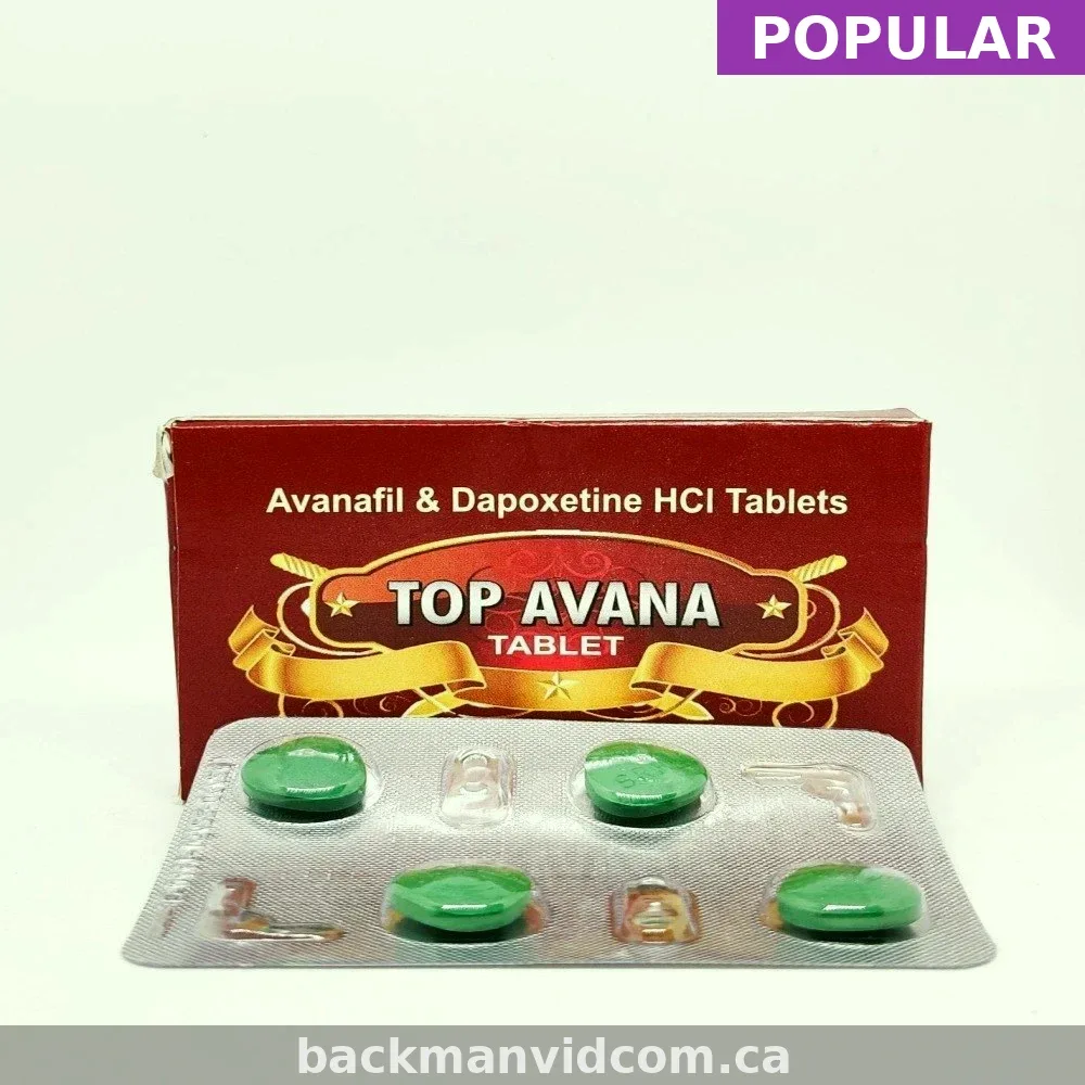Buy Generic Top Avana 30/50mg Online (Avanafil) — From $3.12