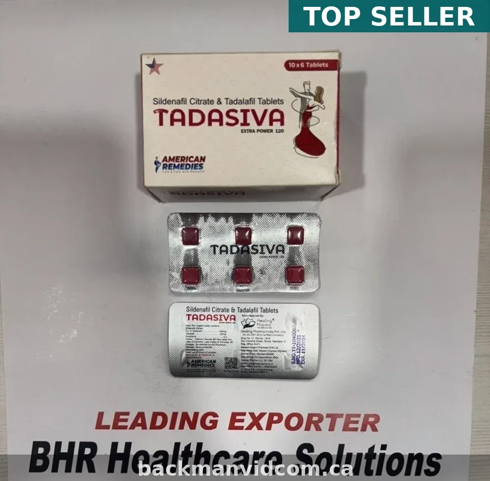 Order Tadasiva (Sildenafil) 100/20mg | USA Nationwide Delivery From $0.78