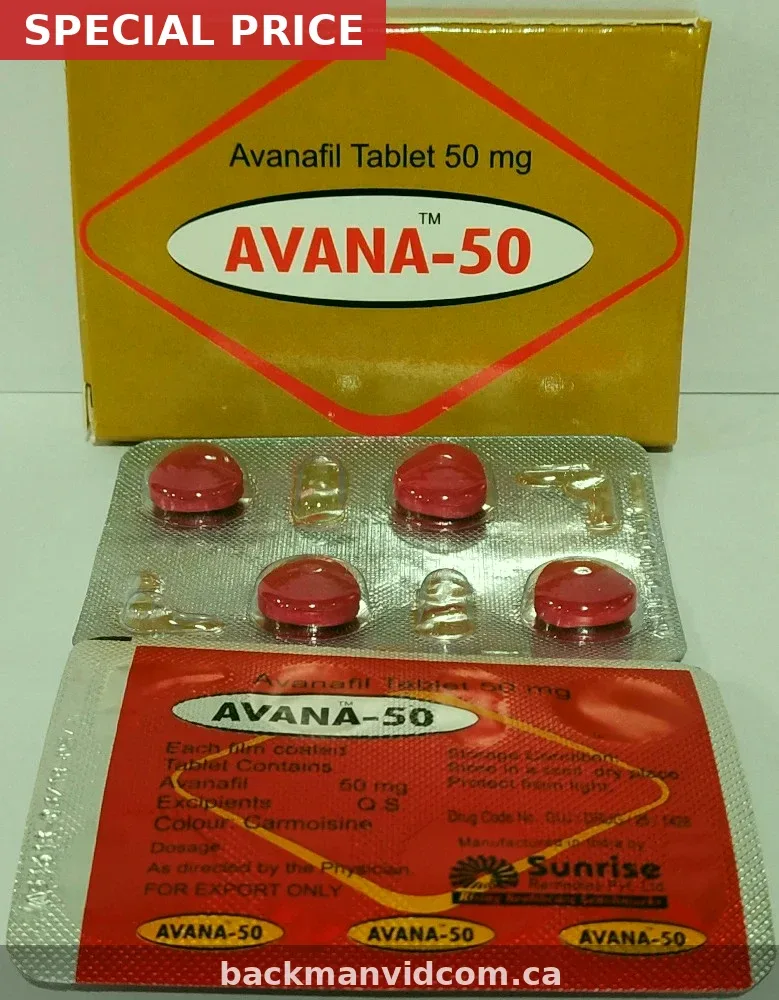 Avanafil 200mg (Avanafil) — Erectile Dysfunction Medication for USA Patients