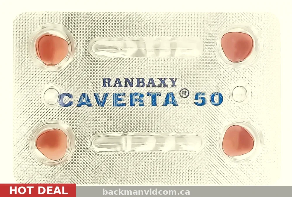 Caverta (Sildenafil) 100mg — Prescription Tablets in USA