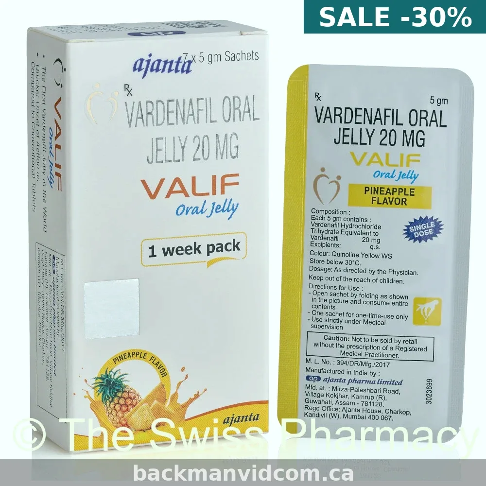 Buy Levitra Oral Jelly Online — 20mg Vardenafil for Erectile Dysfunction From $3.89 Per Sachet